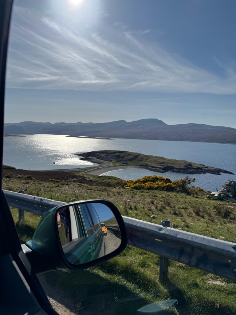 Views on the road with our